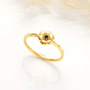 Cut Out Birthflower Ring - Lyphiyes